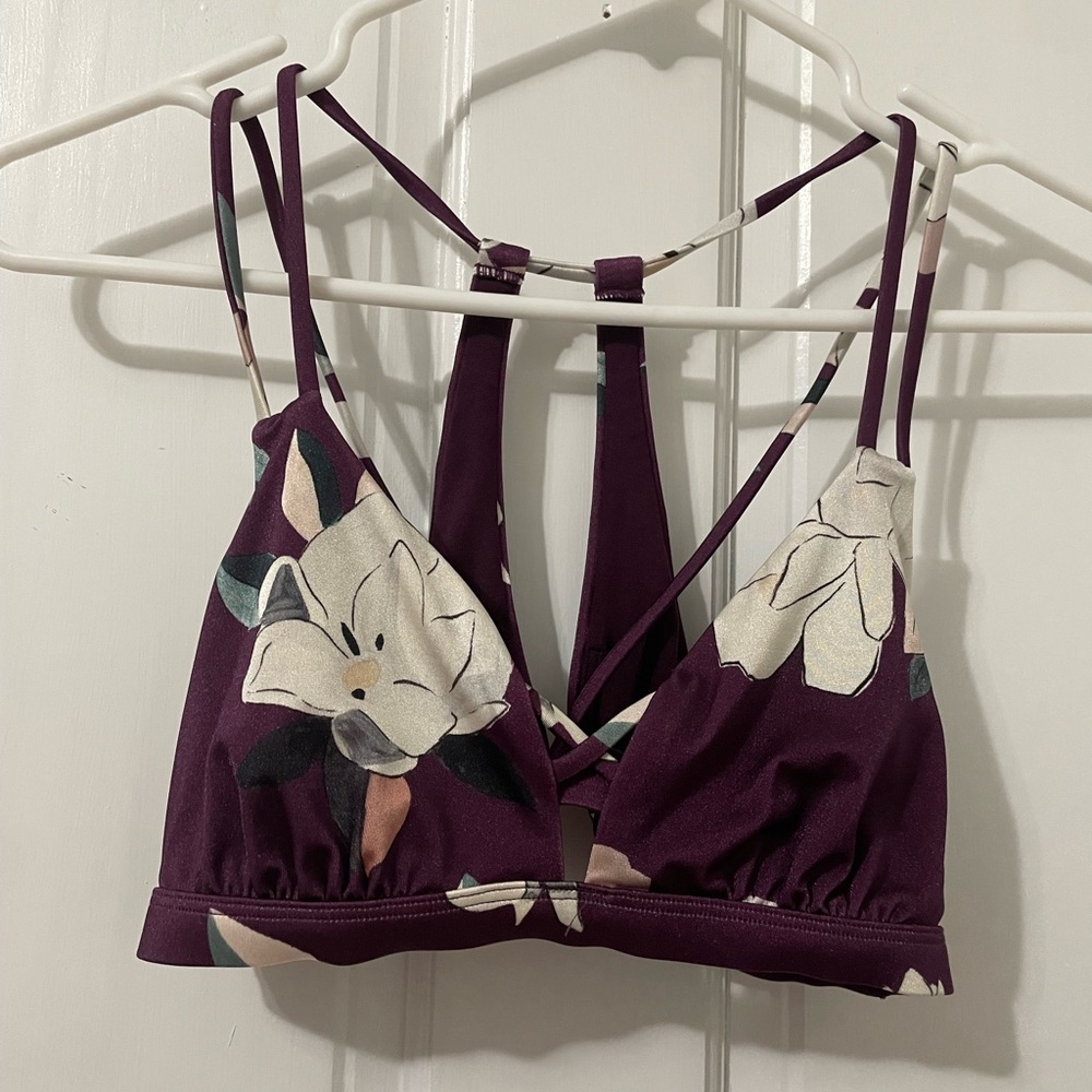 Athleta size small Floral Purple bra - Picture 5 of 12